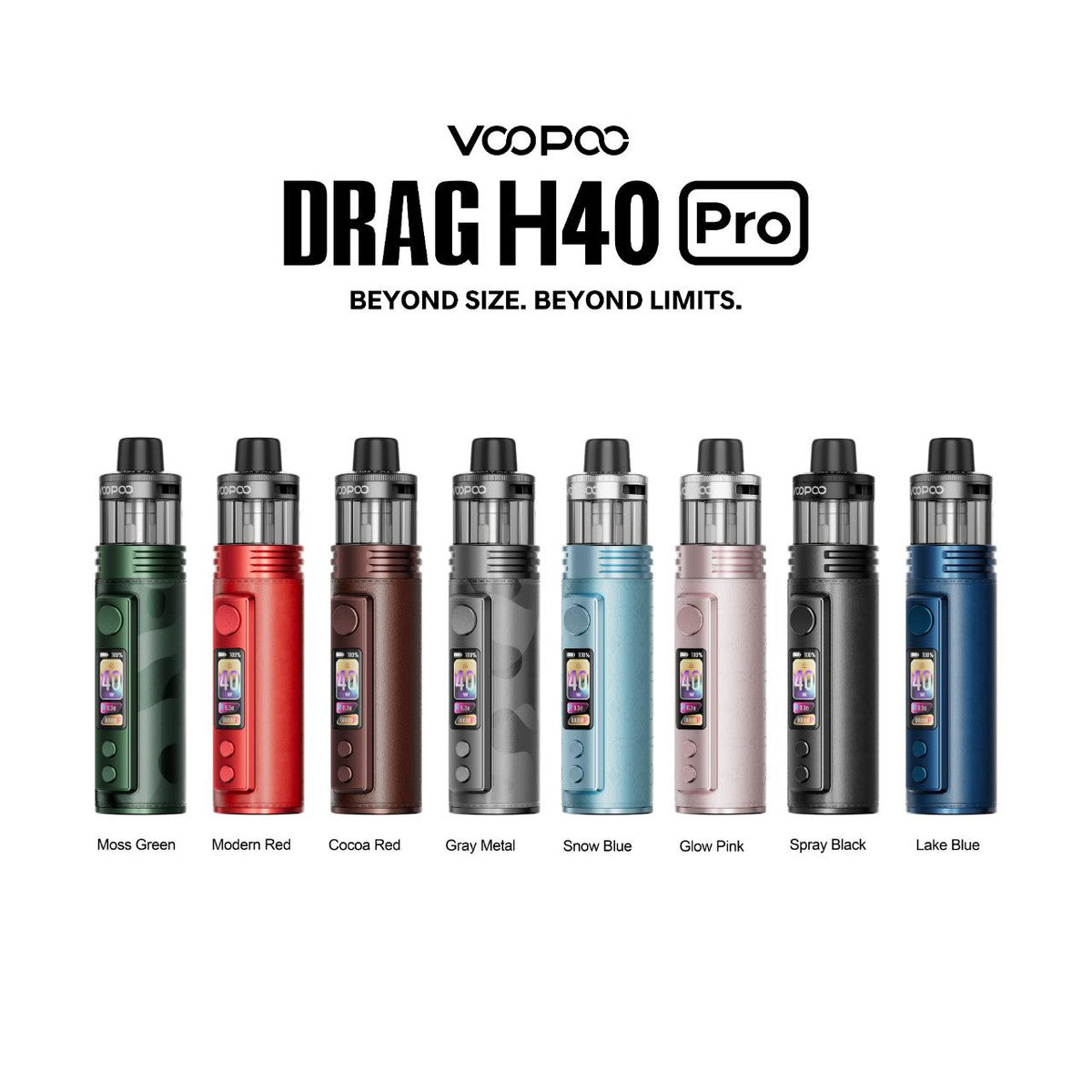 VOOPOO DRAG H40 | Kit Sub-Ohm